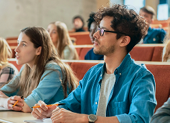 Adults in lecture